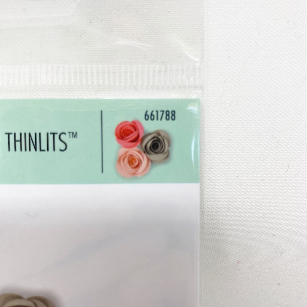 Sizzix Thinlits Flower Scallop Floral Rosettes Cutting Dies 661788 NEW