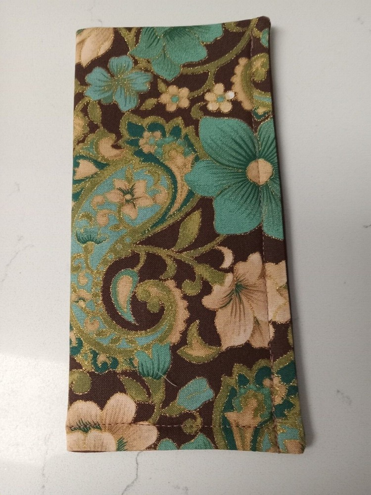 Sunglasses / Eyeglass Soft Fabric Case -Multi Misc Prints - padded and lined 