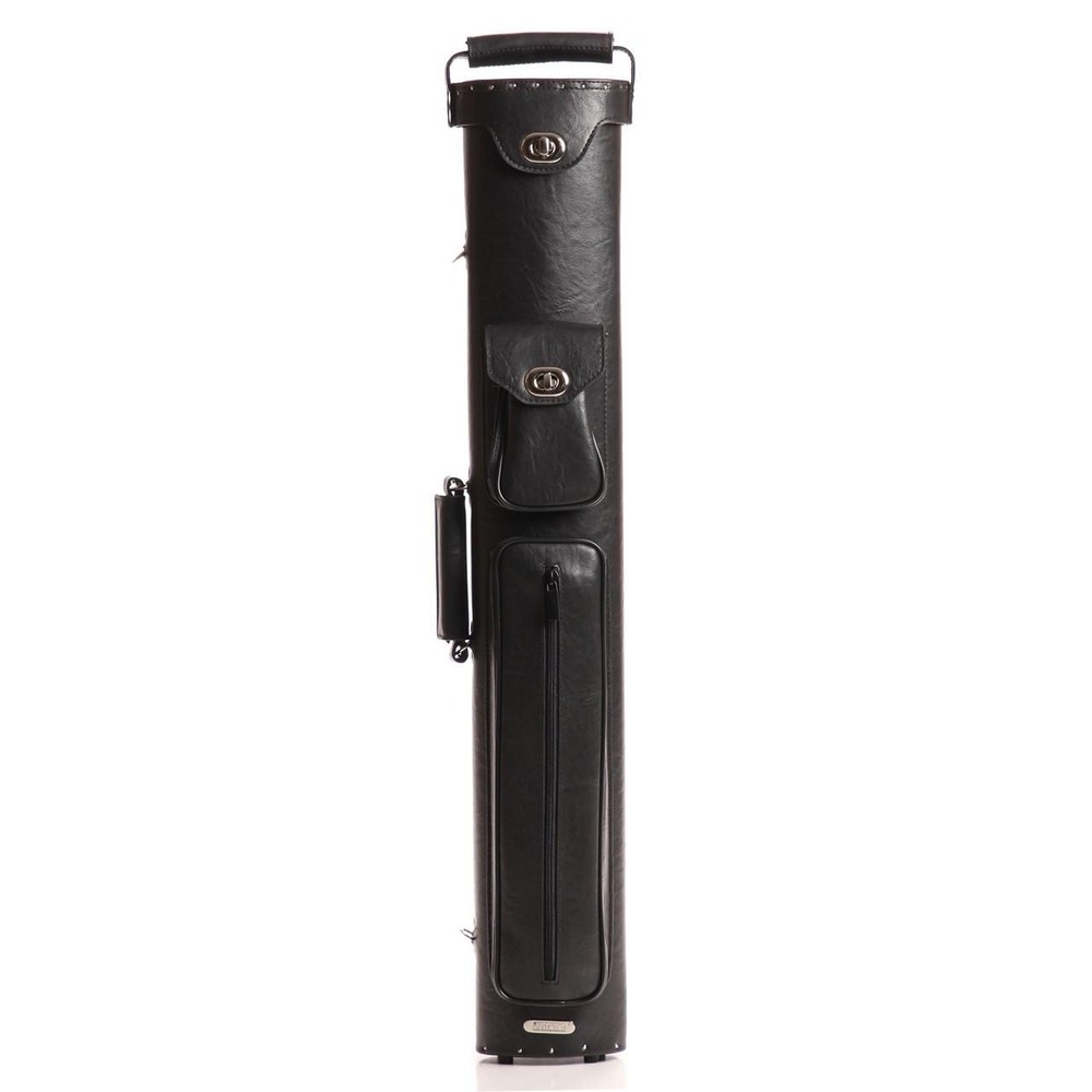 Instroke Premier Black Pool Cue Case - 2x2