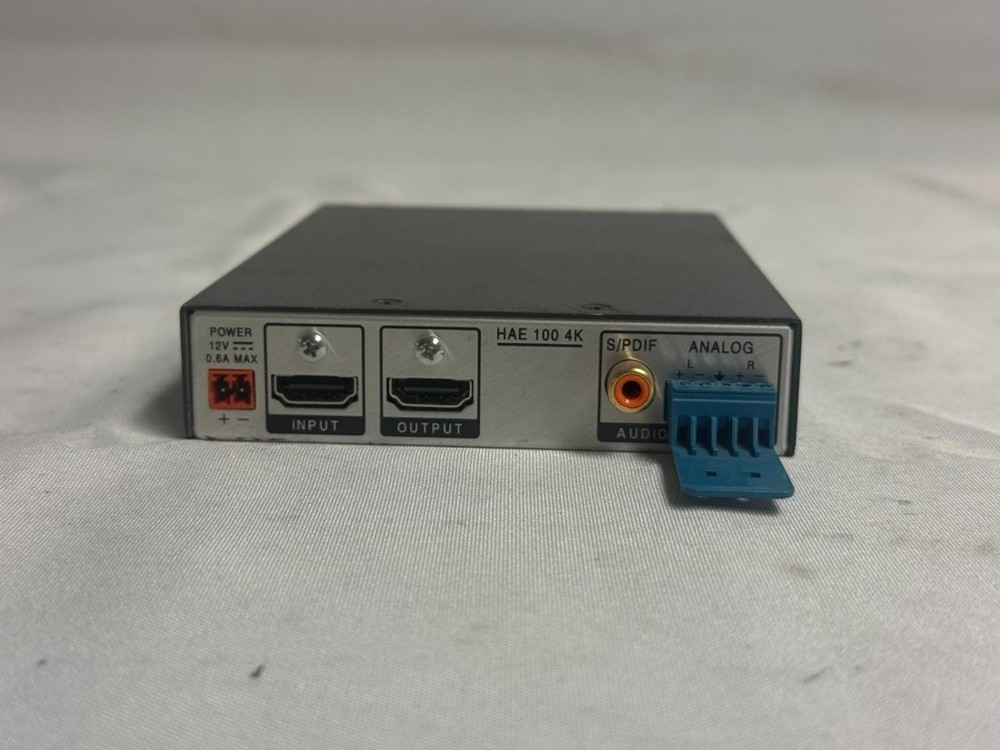 Extron HAE 100 4K HDMI Audio De-Embedder (Unit Only)