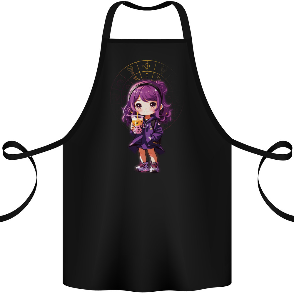 Anime Sagittarius Chibi Cotton Apron 100% Organic