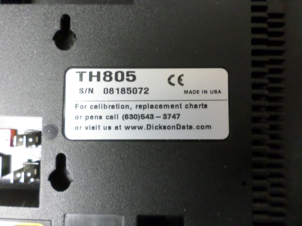 DICKSON - # TH805 - CHART RECORDER - BRAND NEW - With extra PENS