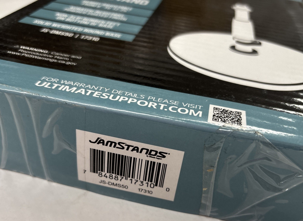 2 Pack Ultimate Support JS-DMS50 JamStands Table-Top Mic Stand