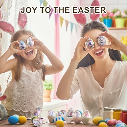 Assorted Metallic Easter Egg Container Different Design Wedding Supplies 2