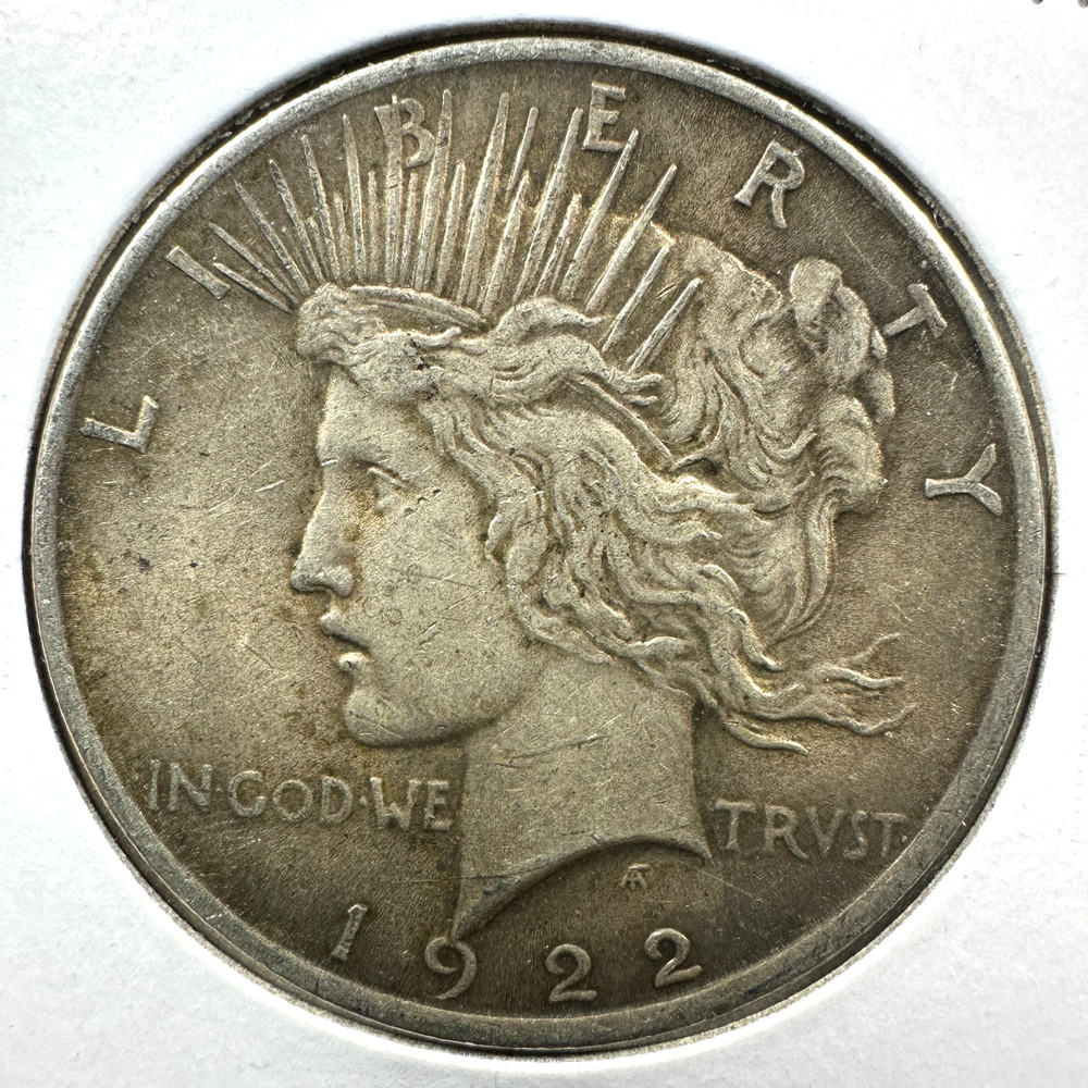 1922 $1 Silver Peace Dollar (89075)