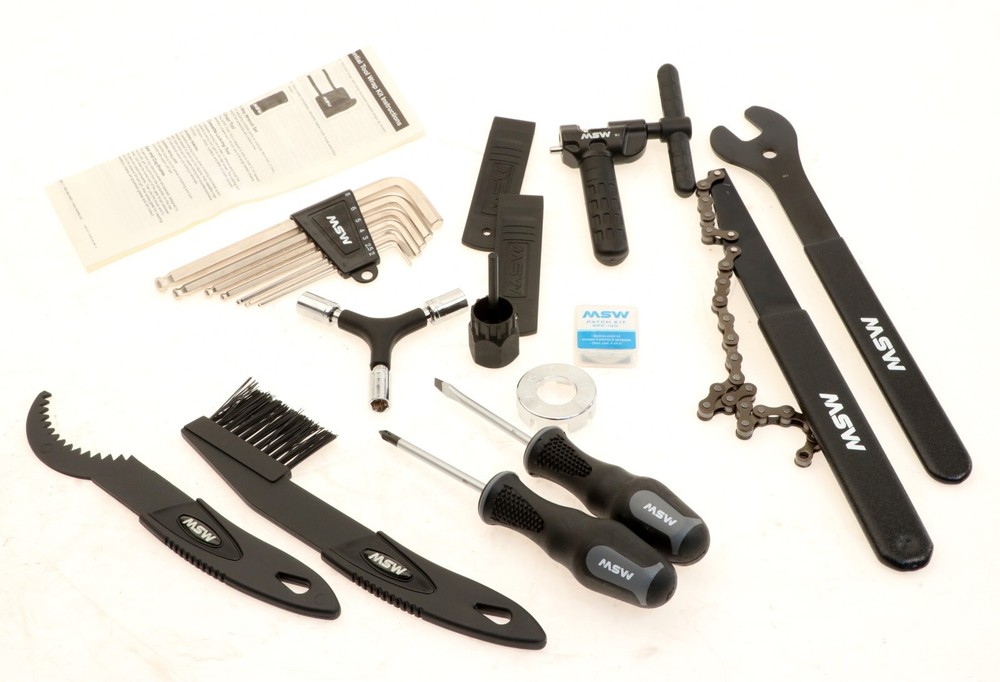 MSW Essential Tool Wrap Kit Includes 20+ Bike Tools $99.99 MSRP NEW