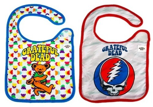 Grateful Dead - Daphyl's - Grateful Dead - Soft Bibs 2-Pack DAPGDB2PK [New ] Bab
