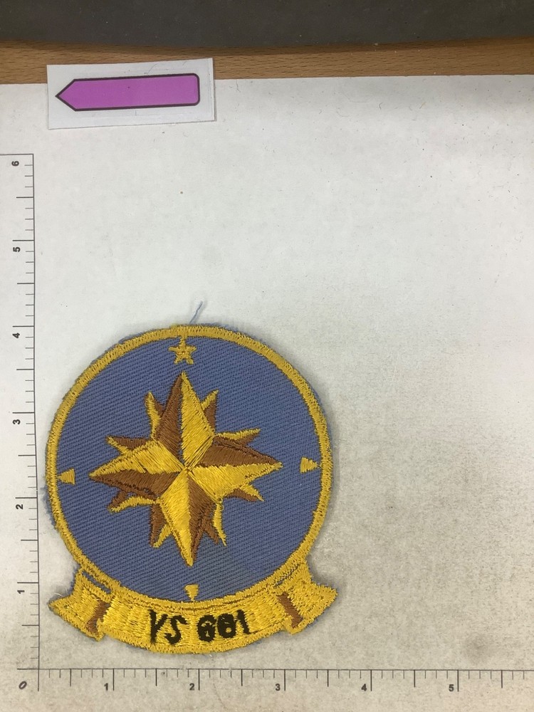 VINTAGE US NAVY VS -681 SQUADRON  PATCH