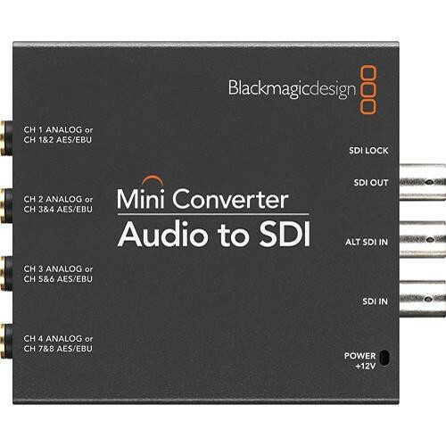 Blackmagic Design Audio to SDI Mini Converter - Ships form Miami