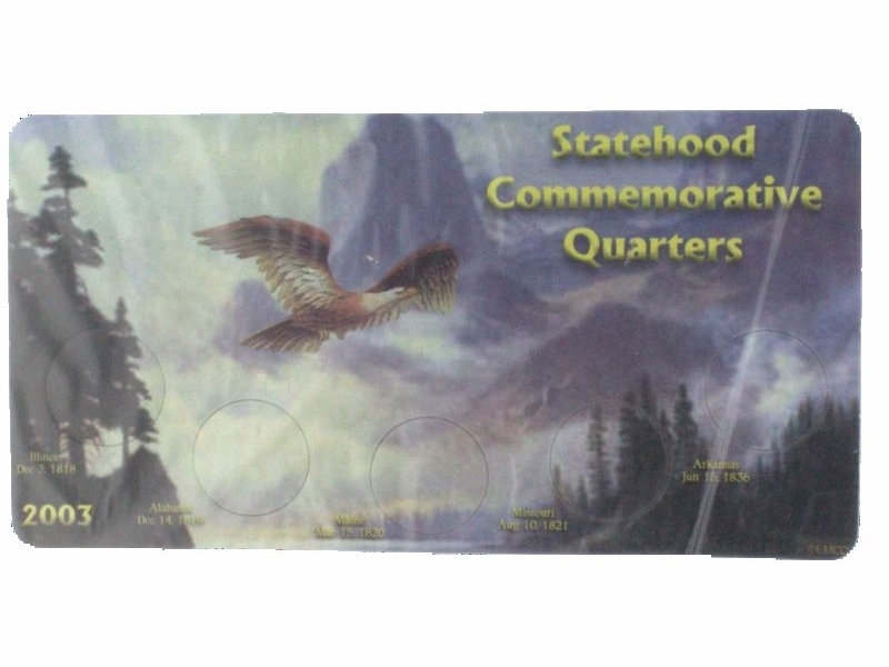 2003 Statehood Commemorative Quarters Specialty Set Holders