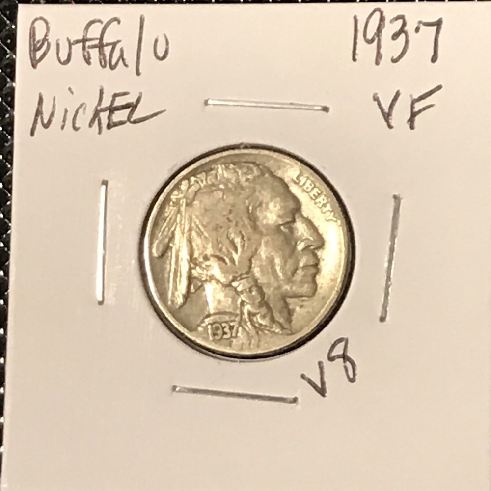 1937 Buffalo Nickel VF
