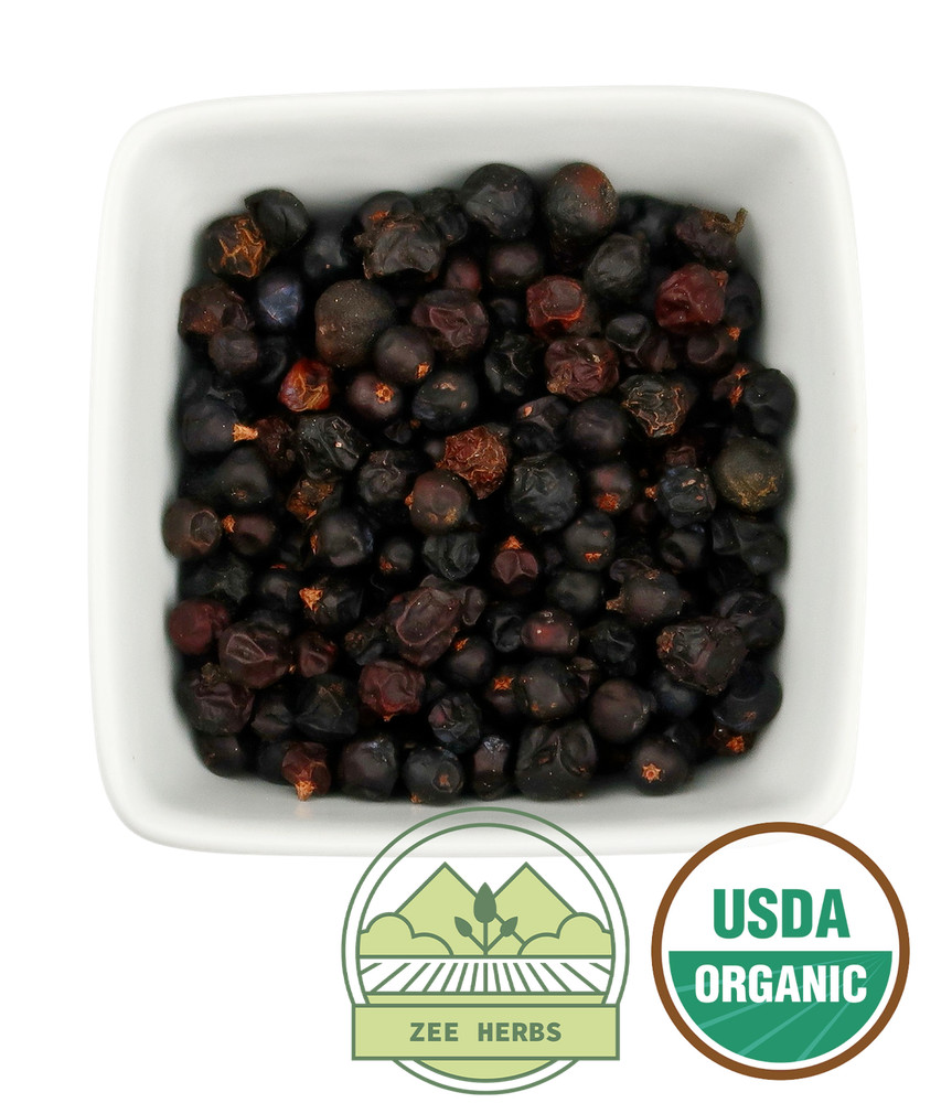 Organic Juniper Berry, Whole (Juniperus communis)