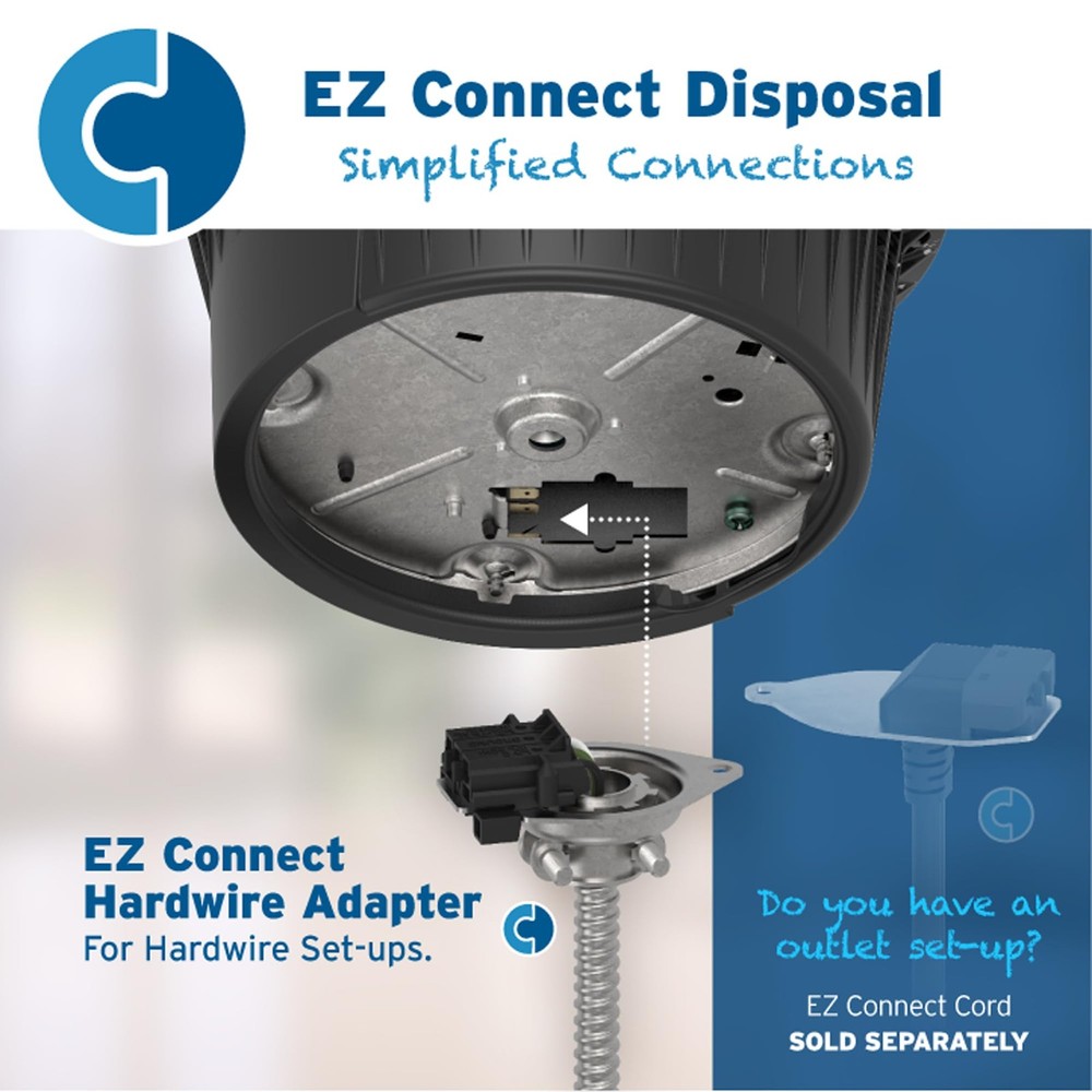 InSinkErator EVOLUTION 0.75HP 3/4 HP, Advanced Series EZ Connect Continuous F...