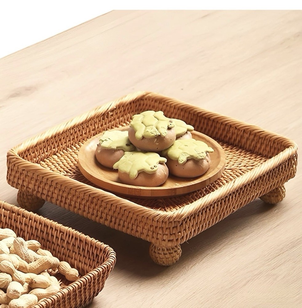 i-lan 9” Inch Square Handmade Decorative Riser
