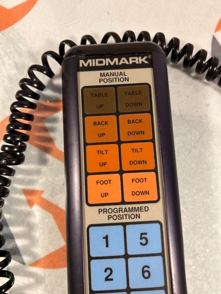 Ritter Midmark 411 Power Exam Table Hand Remote Control