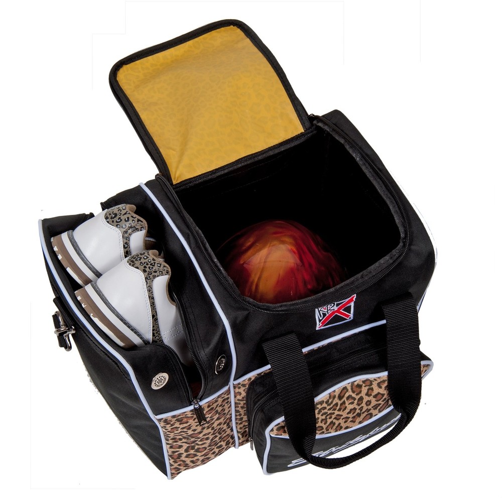 Flexx Single Tote Bowling Bag, Black