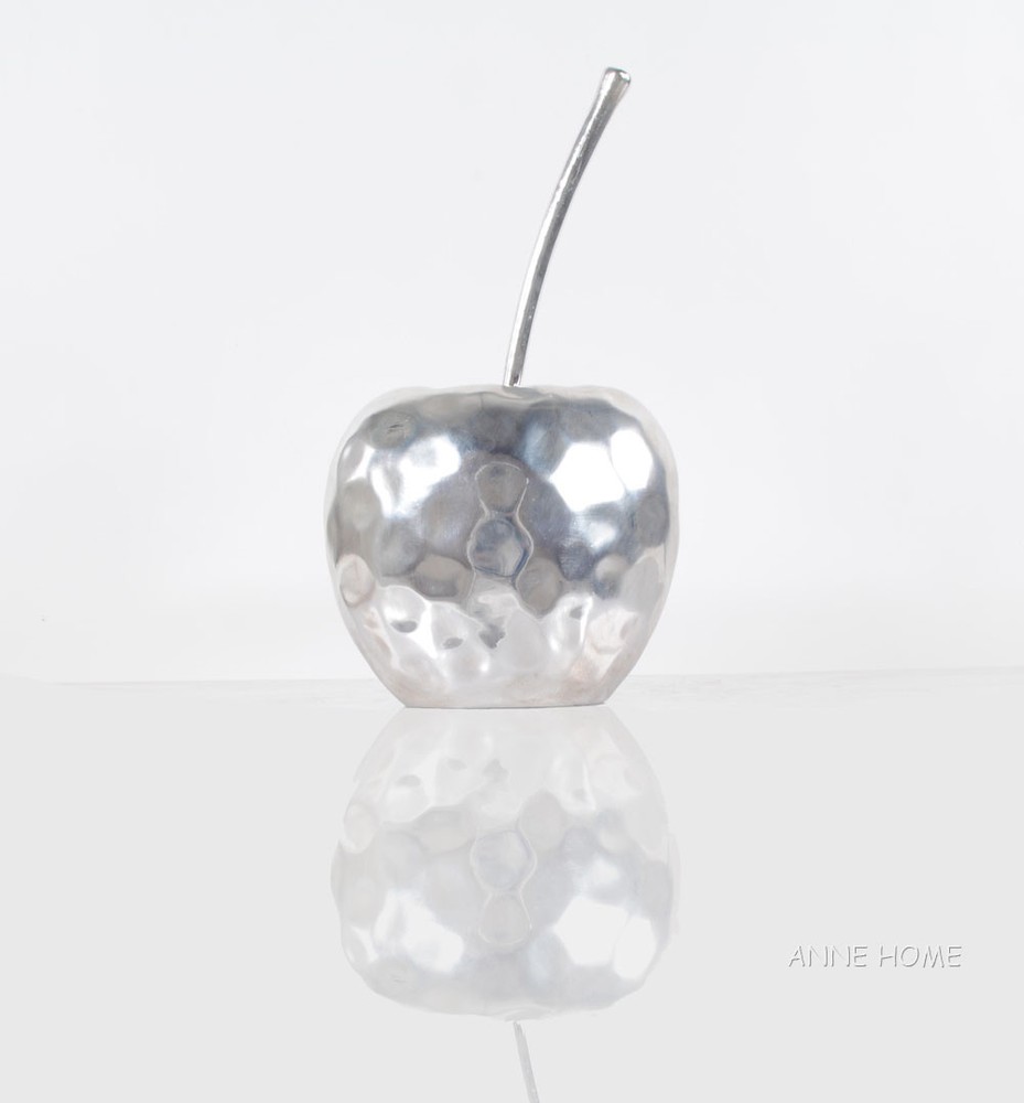 Large Apple Figurine Sculpture Statue 20" Decorative Artificial Fruit Home Decor