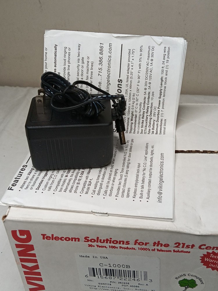 Viking Electronics C-1000B Door Entry Controller (C1000B)