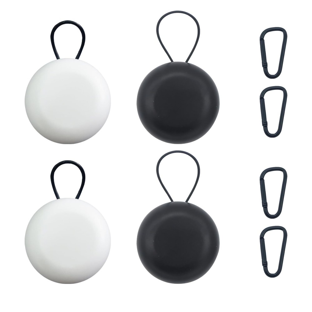 4 Pack Mini Portable Earplug Cases Ear Plug Holder for Business Trip