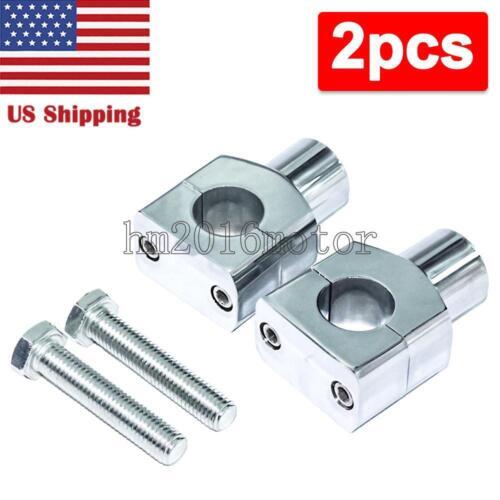 1" Motorcycle Handlebar Risers For Harley Dyna Softail Deluxe Deuce Custom