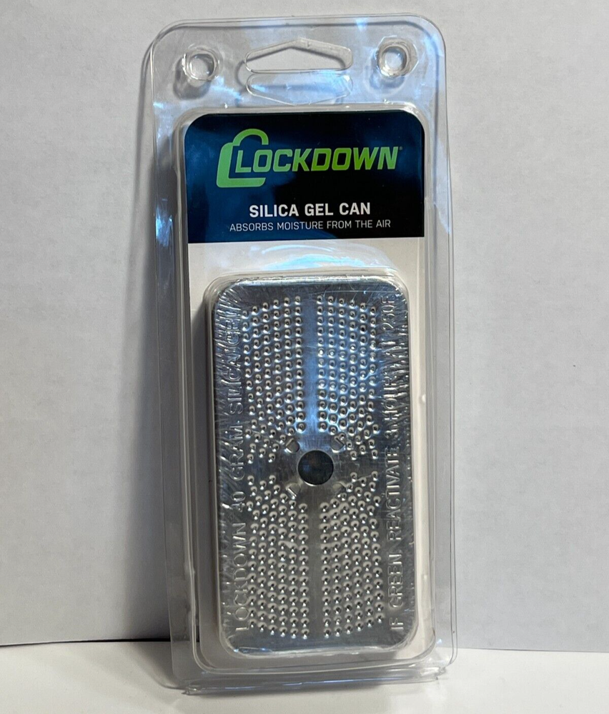 Lockdown Silica Gel Can 40g for Storage Vault