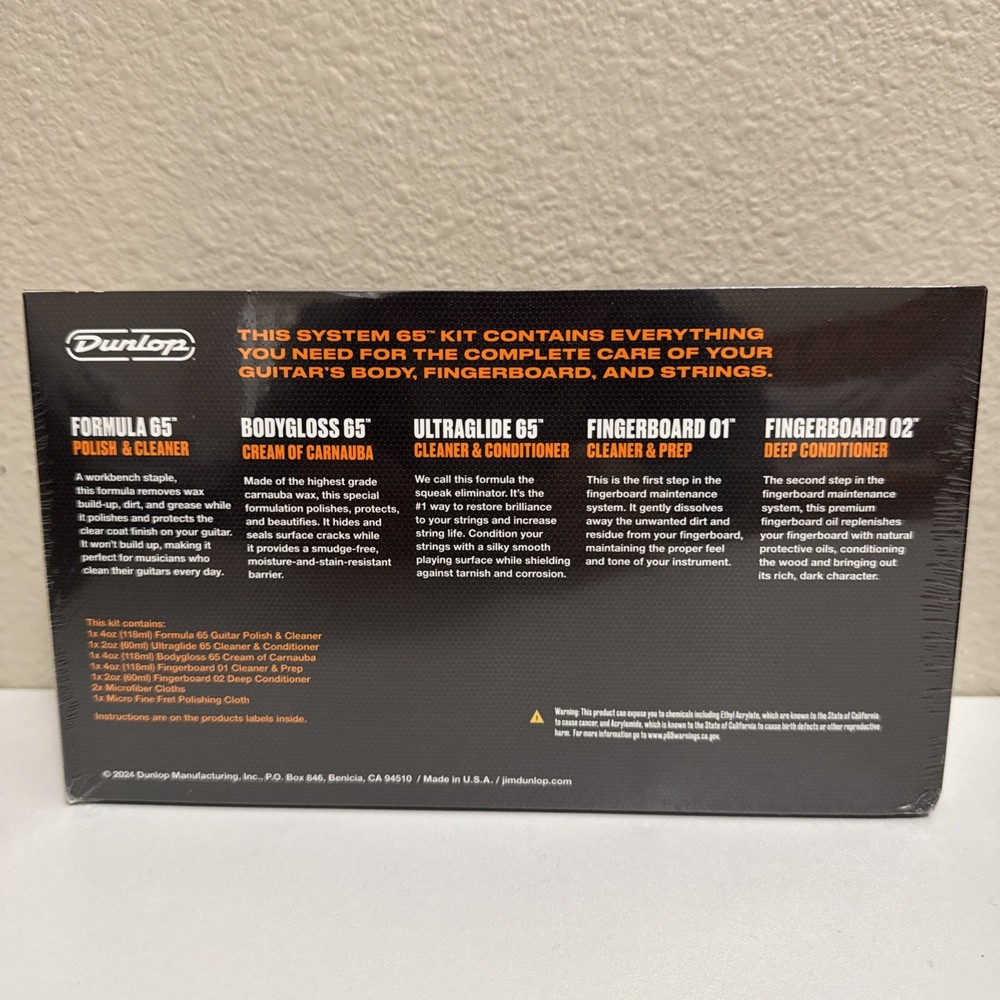 Dunlop System 65 Guitar Maintenance Kit