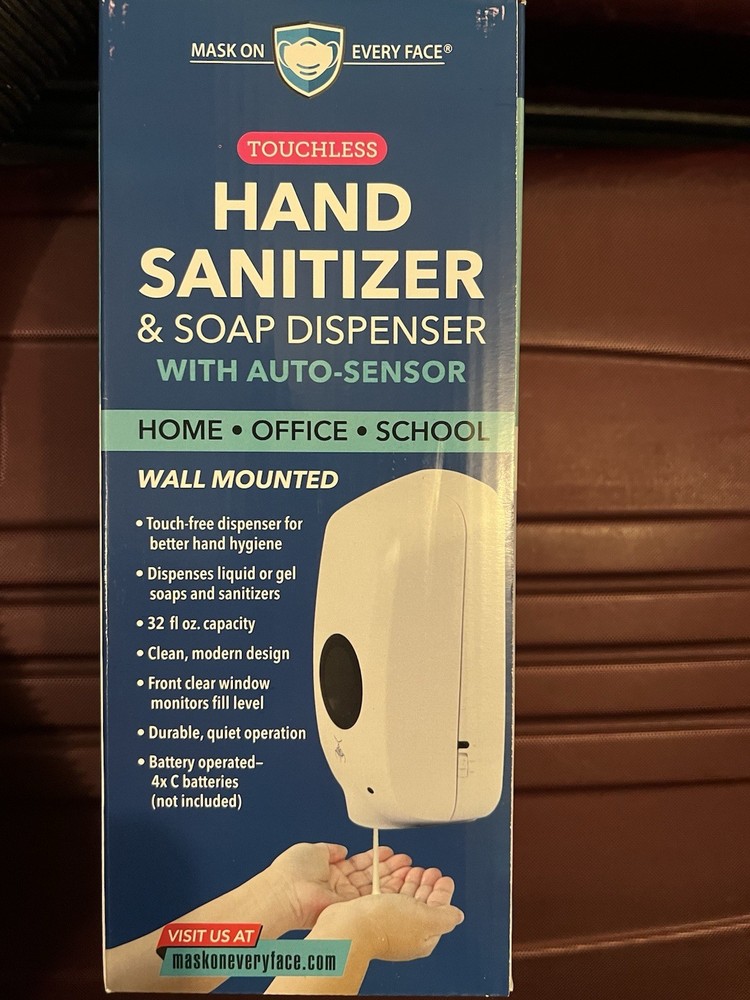 Touch less Hand sanitizer and Soap Dispenser With Auto Sensor - Battery operated