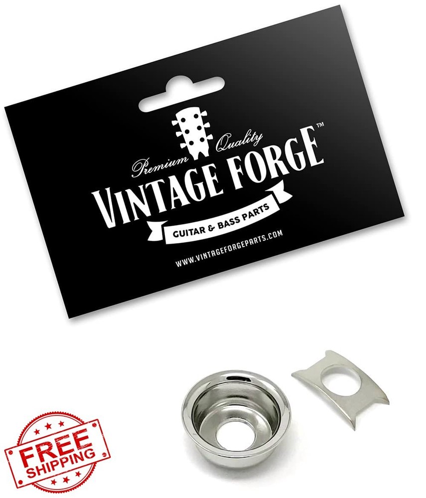 Vintage Forge Telecaster Jack Plate Output Ferrule