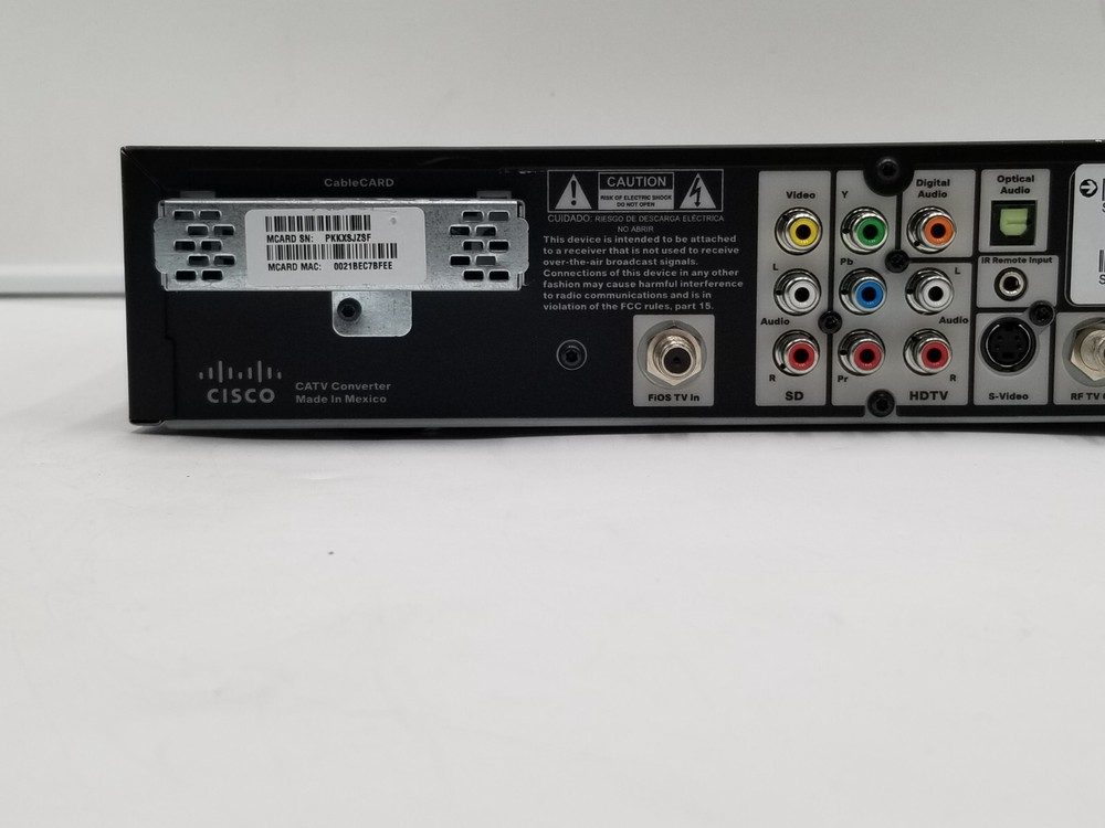 Cisco Digital Home Communications Terminal Model CHS 335HDC