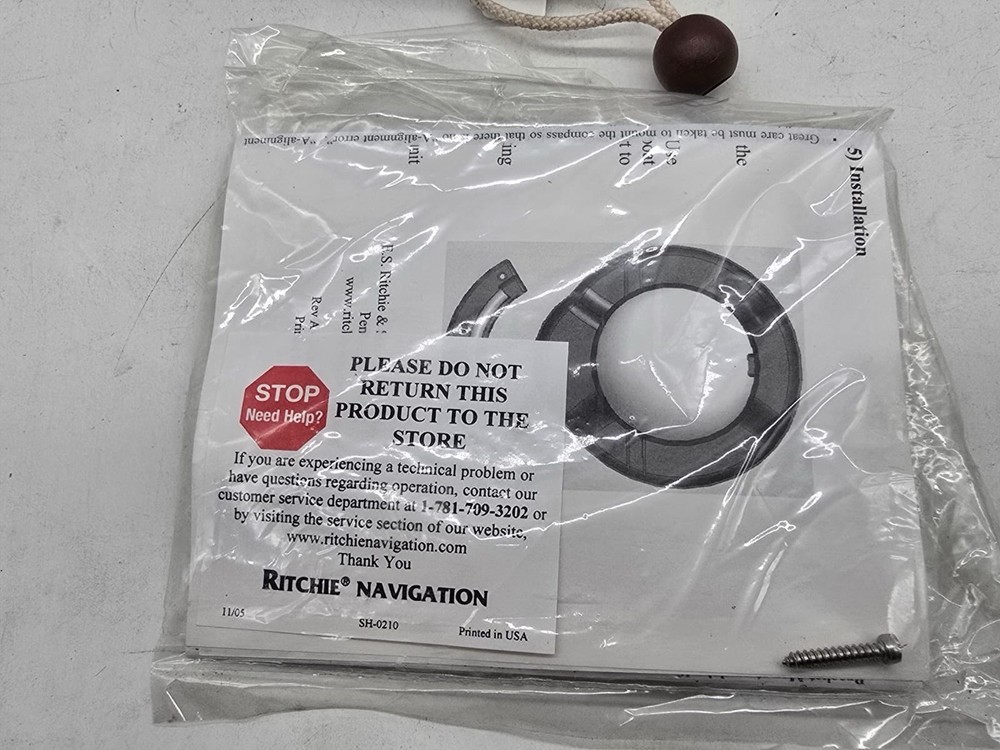 Ritchie SR-2 Marine Compass – Complete Kit with Accessories | Boat Navigation