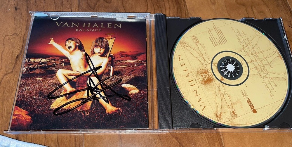 Sammy Hagar Signed CD Balance Van Halen With Proof