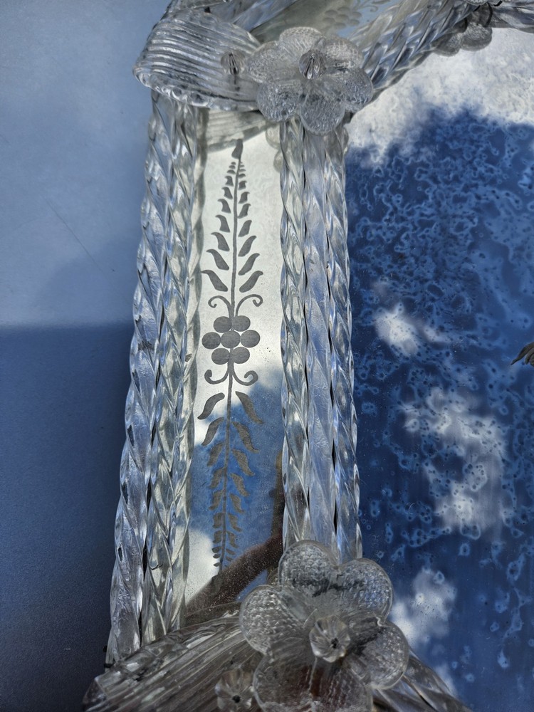 Saviati Murano Venitian Glass Mirror