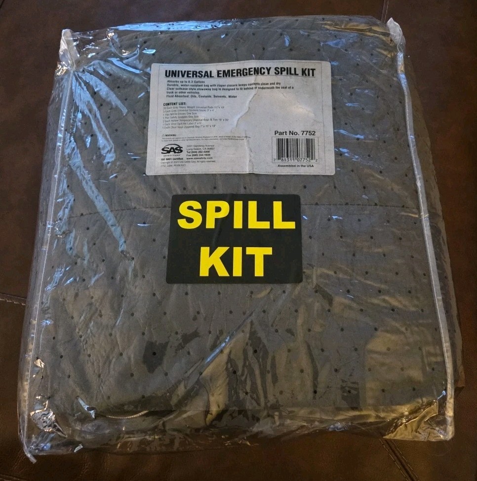 SAS Universal Emergency Spill Kit 7752 NEW