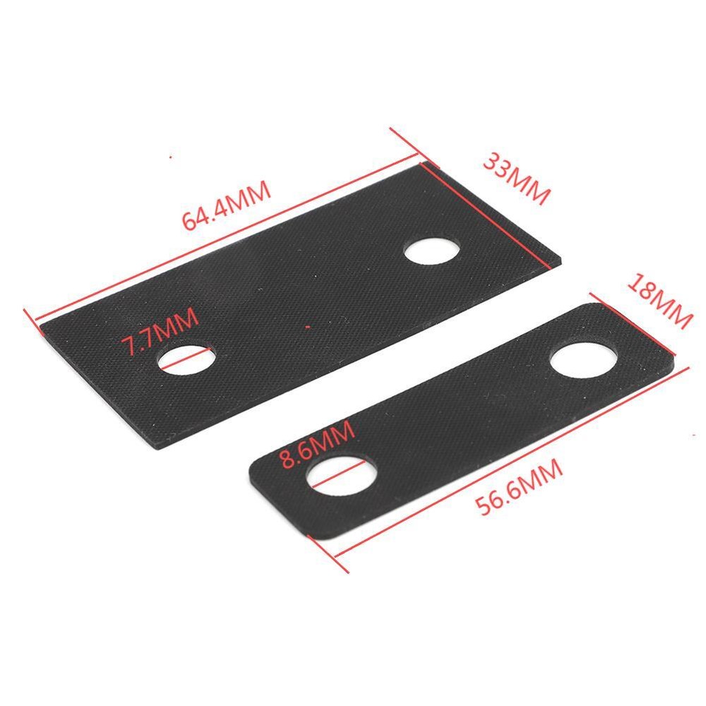 For SNUGTOP PARTS, SNUGTOP NUT PLATES FOR ALL GLASS REAR DOORS - PAIR OF 14 PCS