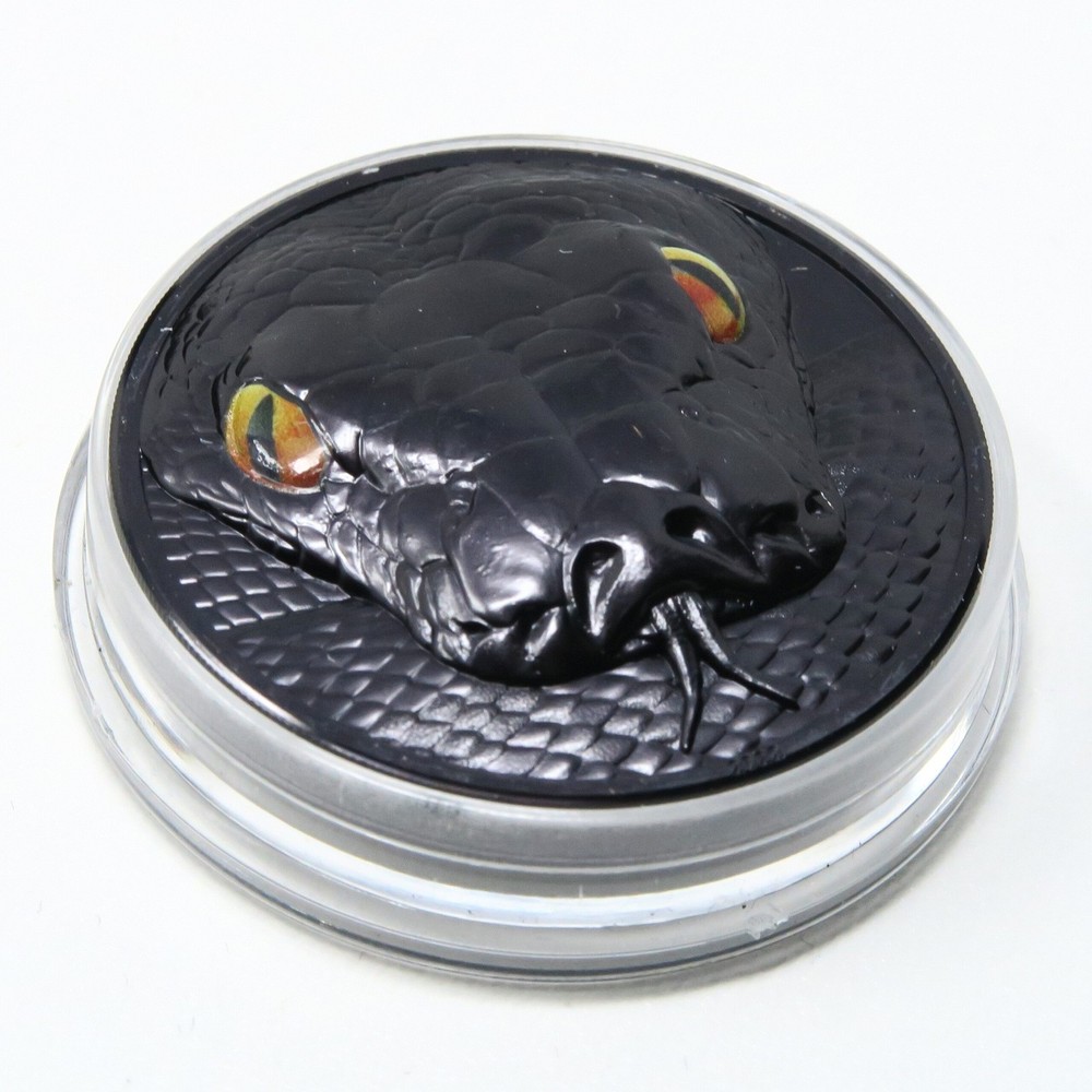 2022 Palau $10 2oz .999 Silver "Hunters by Night - Python" Box/COA