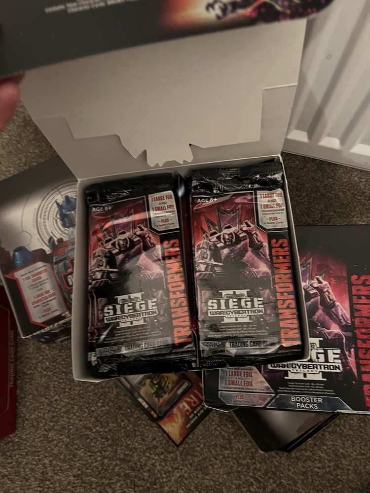 Transformers Tcg Siege 2 Booster Packs