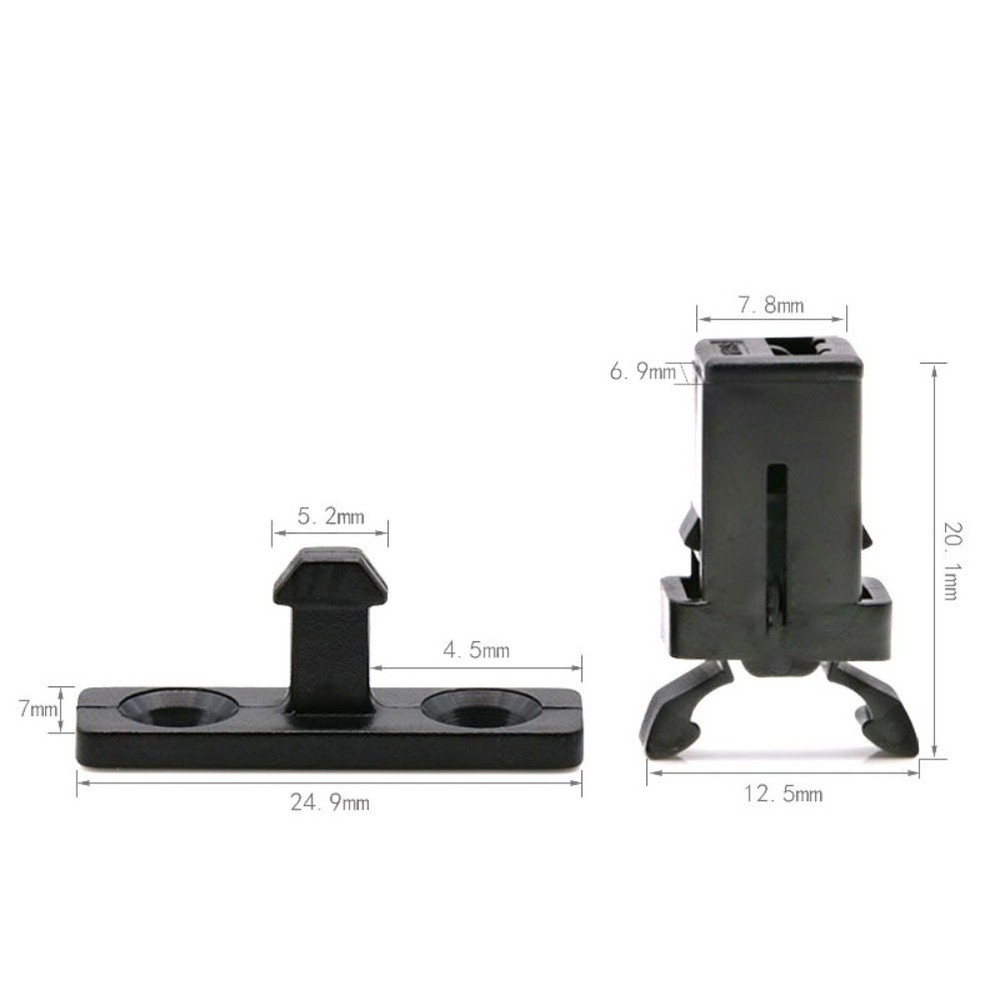 Replacement Overhead Console Sunglasses Holder Latch 2 Pack for Vehicle Use