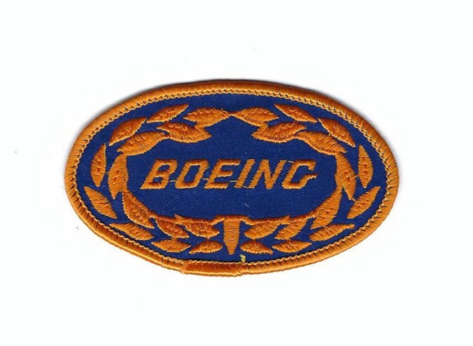 Boeing Aircraft Company Patch 2in x 3.5in