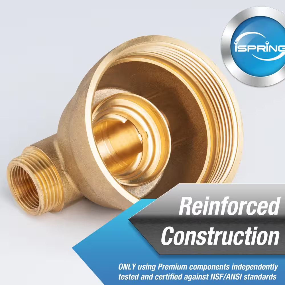 100-Micron Reusable Large Sediment Spin-Down Water Filter with Auto Flushing, 25