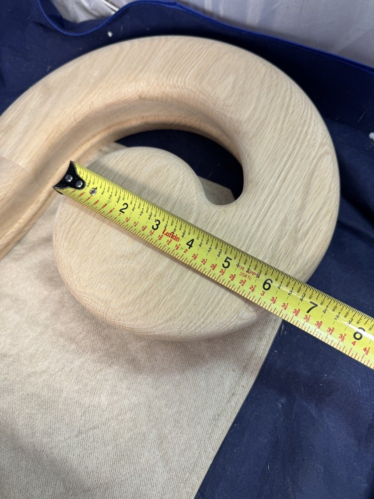 Oak - Right Hand Volute with Up Easing