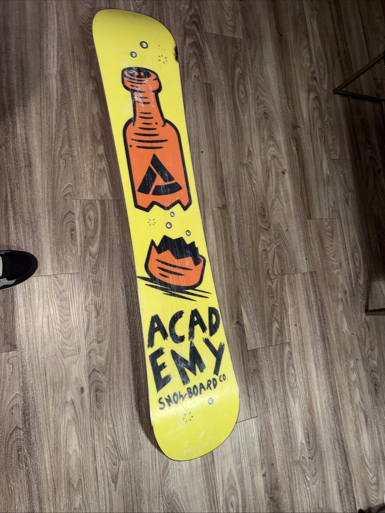 Academy Propacamba Snowboard 155cm - Rare Tarbell Graphics -