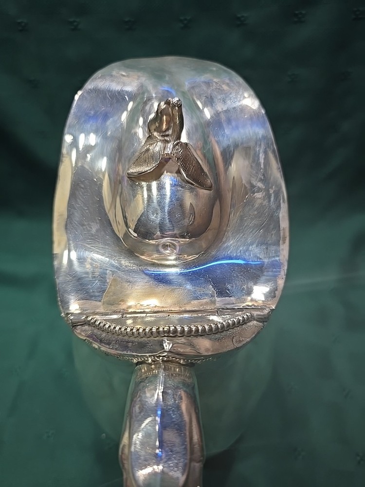 Antique Heavy Silverplate Water Pitcher