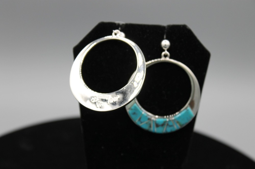 Sterling Silver and Turquoise Earrings