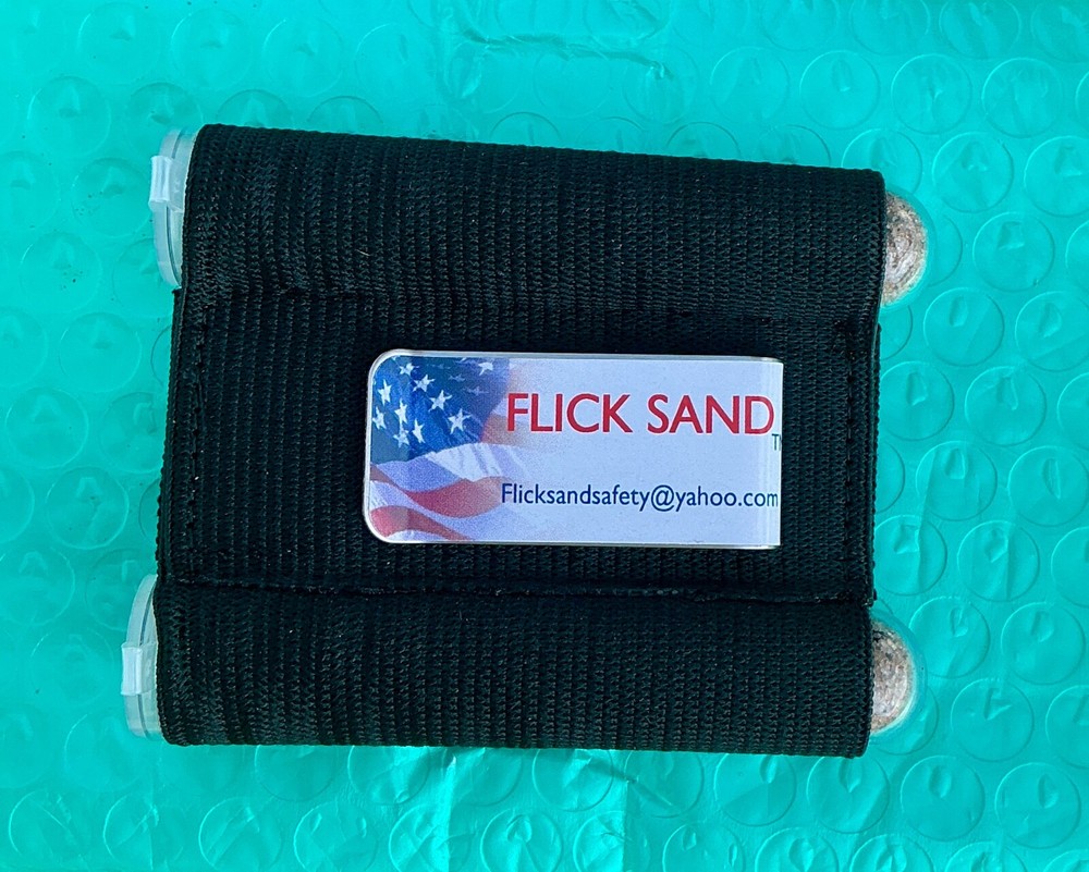FLICK SAND - A TACTICAL SAND DISPENSER