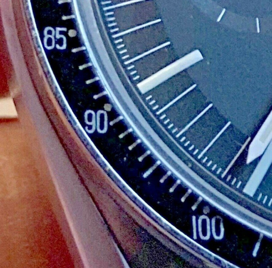 DON Dot Over Ninety Bezel Insert Omega Speedmaster Professional - Aftermarket