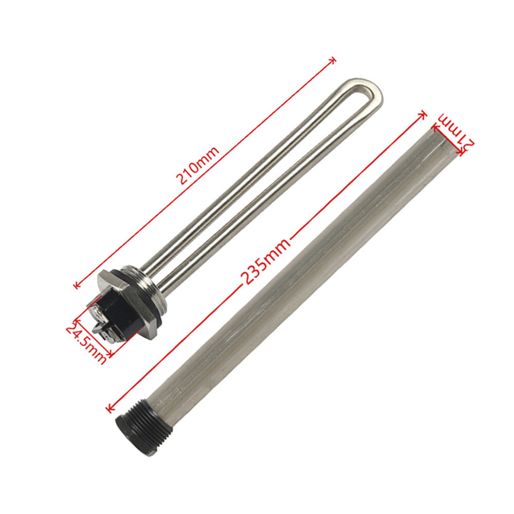 3X Silver Rv Water Heater Element Anode Rods Heating Fit For Rv Water Heater