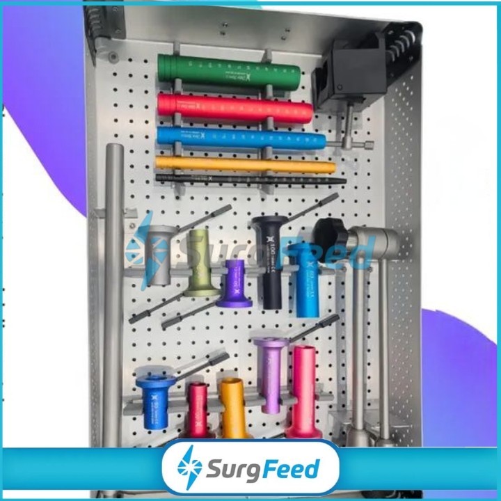 Premium Mis Tubular Retractor Spine Instruments With Sterilization Case