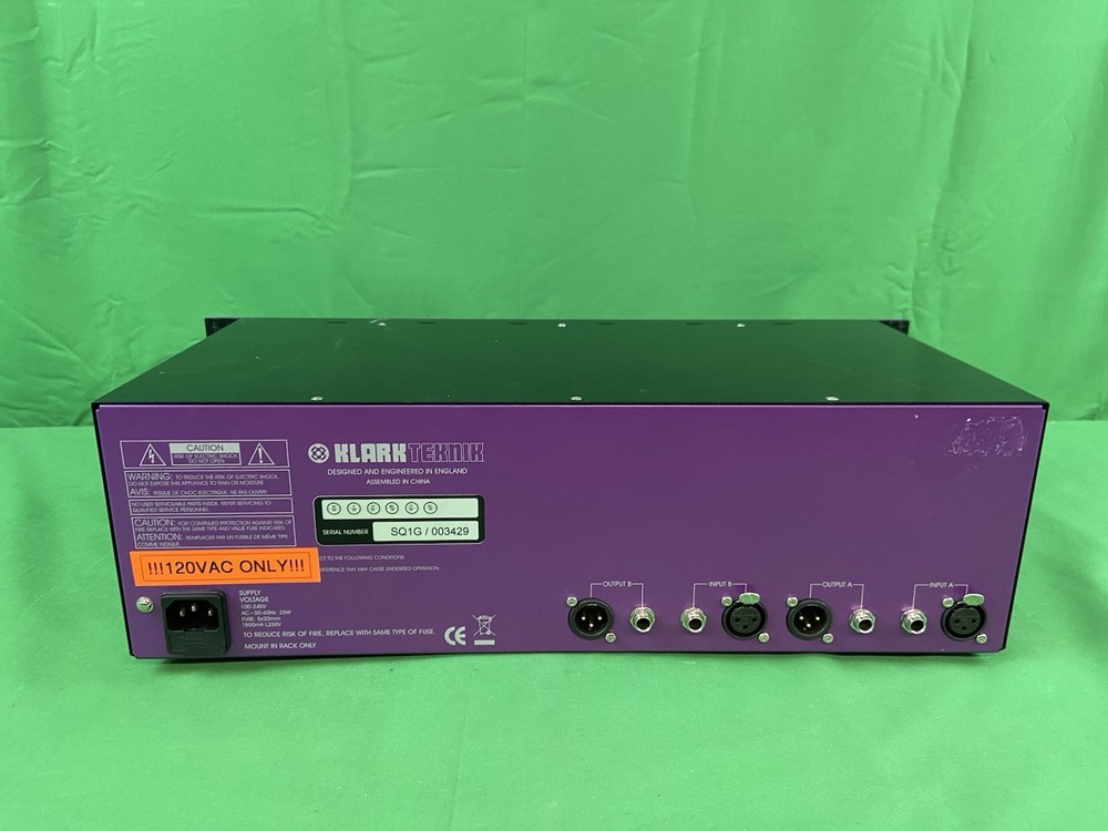 Klark Teknik – Square One Graphic EQ