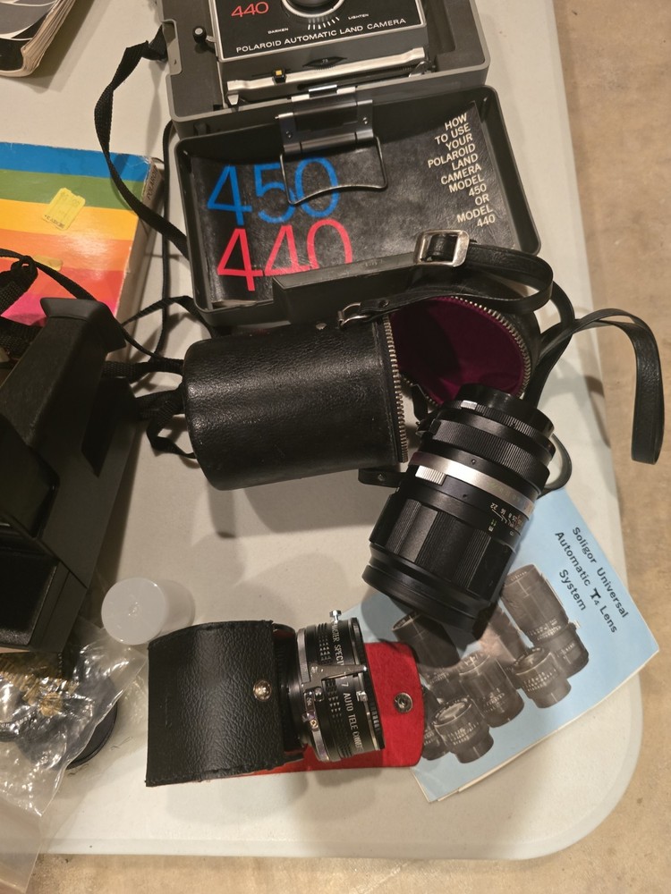 vintage camera lot untested