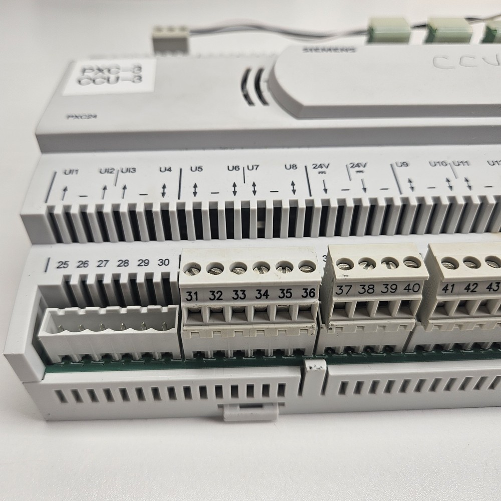 Siemens PXC24-P.A APOGEE Automation Controller HVAC BAS Panel Used